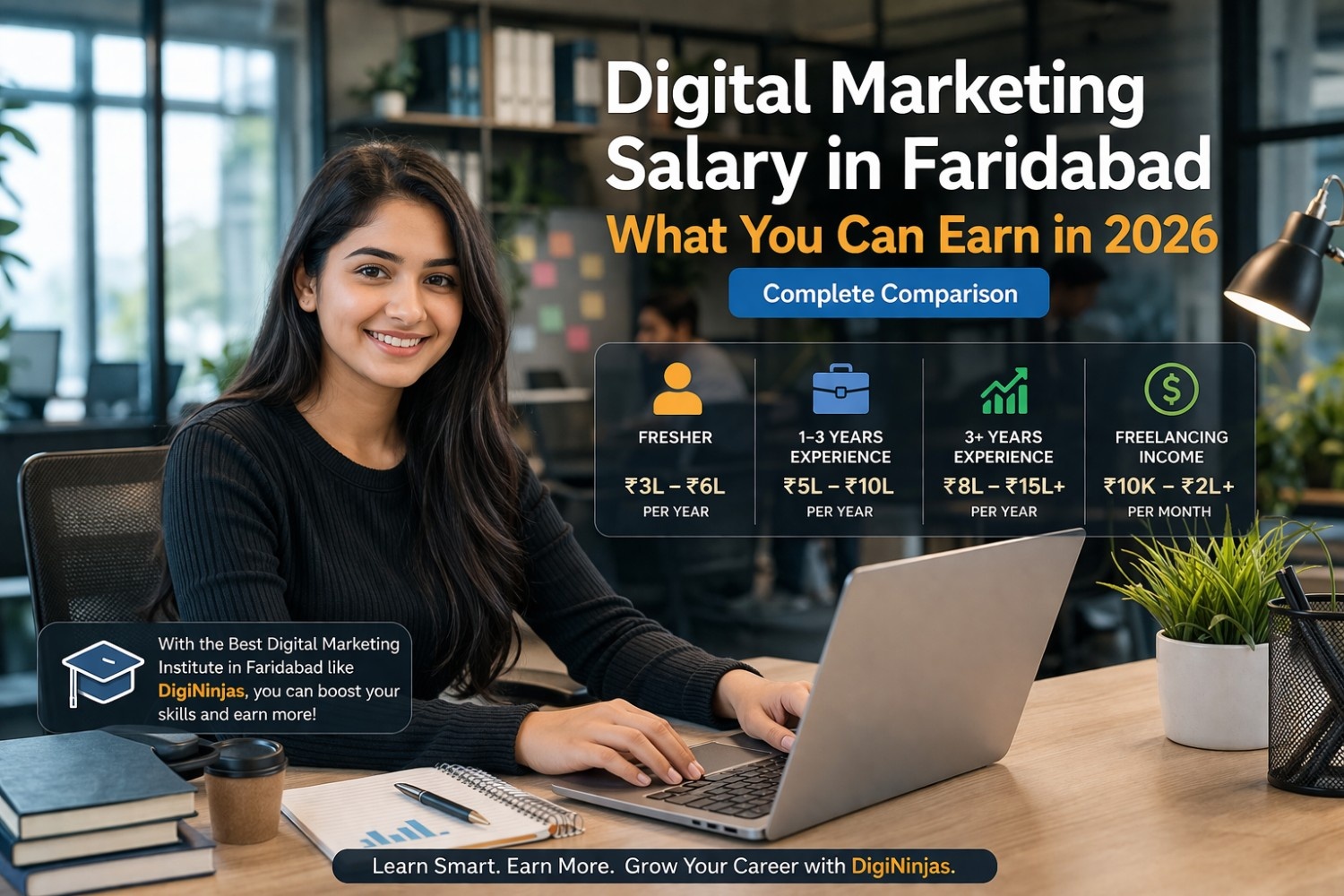 Digital Marketing Salary in Faridabad — What You Can Earn in 2026